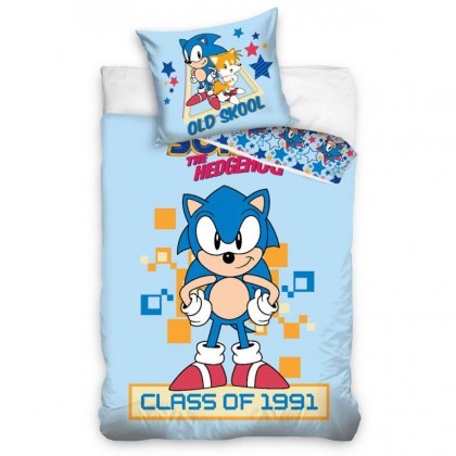 Posteľné obliečky Ježko Sonic Class