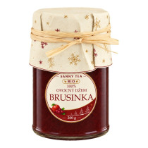 Ovocný džem 100% BIO Brusnice 200g