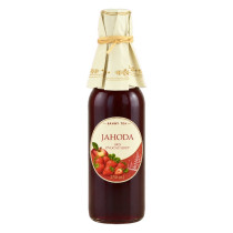 Ovocný sirup 100% BIO Jahoda 0,25l