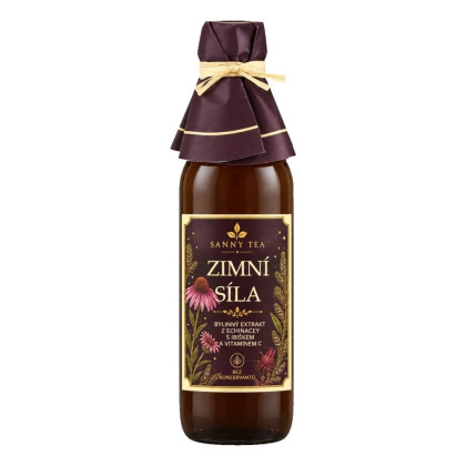 Bylinný sirup 100% Zimná sila 0,25l Bylinný sirup 100% Zimná sila 0,25l