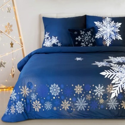 Bavlnené vianočné posteľné prádlo CAROL