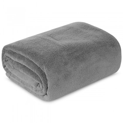 Deka SIMPLE sivá 150x200 cm jemná jednofarebná deka