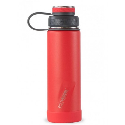 Nerezová termofľaša ECO VESSEL Boulder 600 ml JAZZ RED