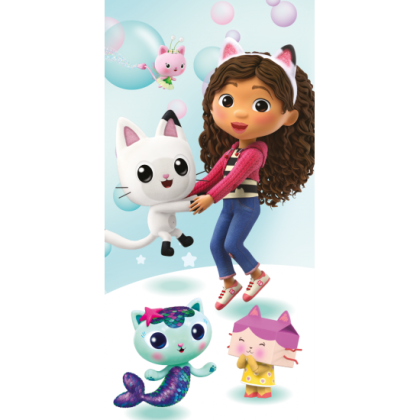 Detská plážová osuška GABBY - DOLLHOUSE 01