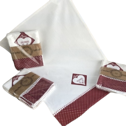 Bavlnená kuchynská utierka ARM 8229 červená