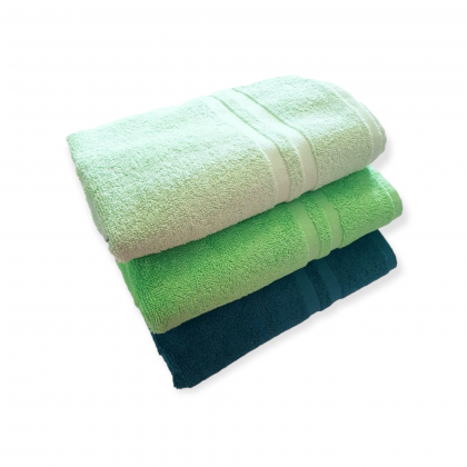 Froté uteráky, osušky EMKA zelené