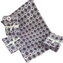 Bavlnená kuchynská utierka 7678 Super Soft fialová Bavlnená kuchynská utierka 7678 Super Soft fialová