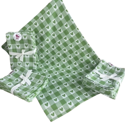 Bavlnená kuchynská utierka 7678 Super Soft zelená Bavlnená kuchynská utierka 7678 Super Soft zelená