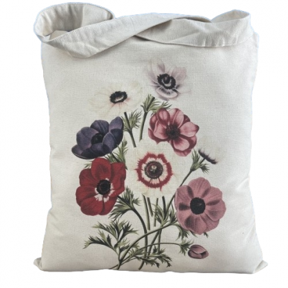 Nákupná taška bavlnená - 49 divé kvety