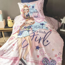 Bavlnené obliečky ISSIMO STYLISH GIRL pre dievčatá Bavlnené obliečky ISSIMO STYLISH GIRL pre dievčatá