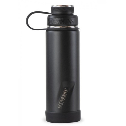 Nerezová termofľaša ECO VESSEL Boulder 600 ml BLACK SHADOW Nerezová termofľaša ECO VESSEL Boulder 600 ml BLACK SHADOW