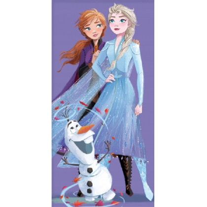 Detská plážová osuška Disney Frozen