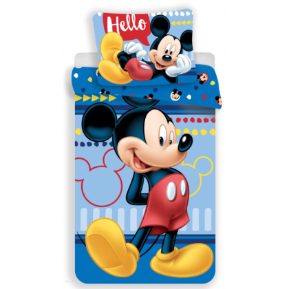 Bavlnené návliečky DISNEY MICKEY 004 HELLO Bavlnené návliečky DISNEY MICKEY 004 HELLO