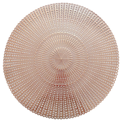 Sviatočné metalické prestieranie GLAMOUR MEDENÉ 2