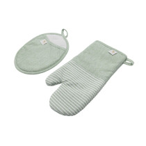 Kuchynská chňapka SET zelený