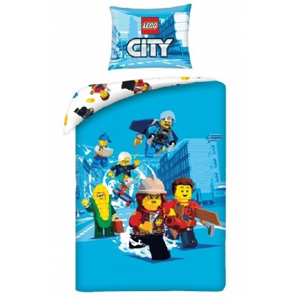 Bavlnené návliečky Lego CIty