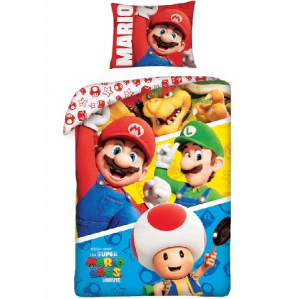 Bavlnené návliečky Super Mario