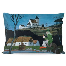 JOSEF LADA Obliečka Vodník / hastrman a hviezdy JOSEF LADA Obliečka Vodník / hastrman a hviezdy