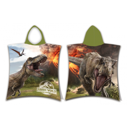 Detské pončo JURSKÝ SVET VOLCANO