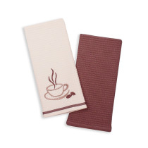 Kuchynské utierky vaflové - Cappuccino