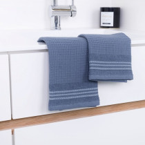 Kuchynské vaflové froté utierky Dormi modrá