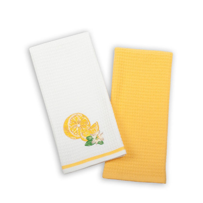 Kuchynské utierky vaflové - Lemon Kuchynské utierky vaflové - Lemon