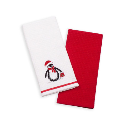 Vianočné vyšívané utierky - Pingu Vianočné vyšívané utierky - Pingu