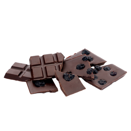 Tmavá čokoláda s čučoriedkami 70gr