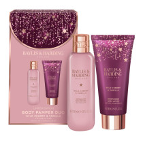 Wild Cherry & Vanilla - duo starostlivosti o telo, 2 ks Wild Cherry & Vanilla - duo starostlivosti o telo, 2 ks