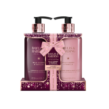 Wild Cherry & Vanilla - sada starostlivosti o ruky, 2 ks