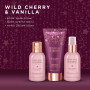 Wild Cherry & Vanilla - sada telovej starostlivosti v taštičke, 3 ks