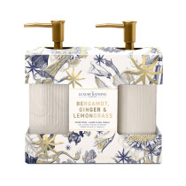 Darčeková sada s starostlivosťou o ruky - Bergamot, Ginger, Lemongrass Darčeková sada s starostlivosťou o ruky - Bergamot, Ginger, Lemongrass
