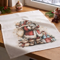 Vianočná bavlnená utierka 26/07 Santa