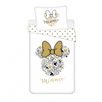 Bavlnené návliečky MINNIE GOLD 03