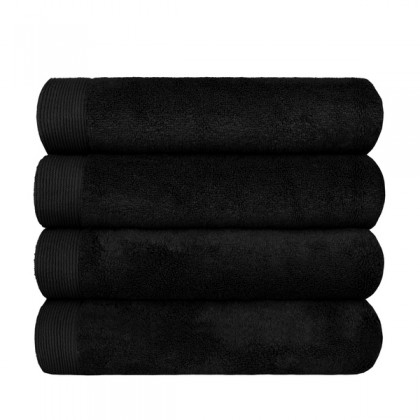 MODAL SOFT čierna - uteráky, osušky