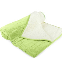 Teplá deka SLEEP WELL ovečka prešívaná pistáciová Teplá deka SLEEP WELL ovečka prešívaná pistáciová