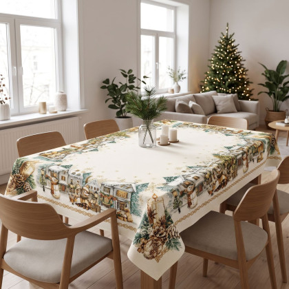 Vianočný gobelínový chenille 001V veľký 140x220 cm Vianočný gobelínový chenille 001V veľký 140x220 cm
