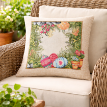 Gobelínová veľkonočná obliečka na vankúš 003V