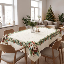 Vianočný gobelínový chenille 006V veľký 140x240 cm