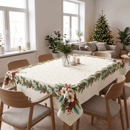 Vianočný gobelínový chenille 006V veľký 140x240 cm Vianočný gobelínový chenille 006V veľký 140x240 cm