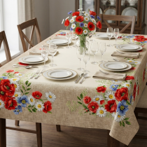 Gobelínový obrus - 036C 140x250 cm vlčie maky