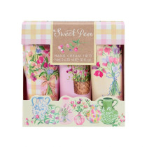 Sada krémov na ruky, 3 × 30 ml Sweet Pea