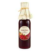 Ovocný sirup 100% BIO Malina 0,25l