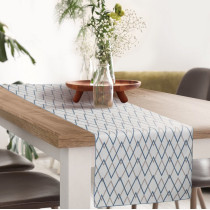 Behúň na stôl INES 40x140 cm s tlačeným geometrickým motívom Behúň na stôl INES 40x140 cm s tlačeným geometrickým motívom