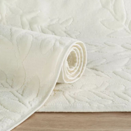 Kúpeľňový koberček - predložka FLORIA krémový