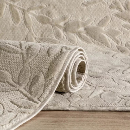 Kúpeľňový koberček - predložka FLORIA bežový