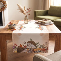 Jesenný obrus 40x140 cm s ježkom 1355 Jesenný obrus 40x140 cm s ježkom 1355