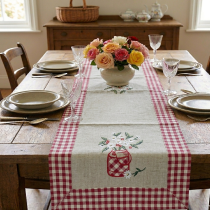 Vyšívaná šerpa - behúň 5363 - 40x85 cm