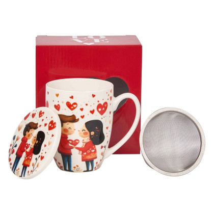 Hrnček bylinkový Couple 0,36l porcelán Hrnček bylinkový Couple 0,36l porcelán