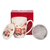 Hrnček bylinkový Car 0,36l porcelán Hrnček bylinkový Car 0,36l porcelán